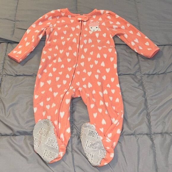 👕18m fleece carters llama footed pajamas - Picture 1 of 4